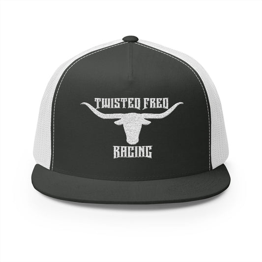 TFR x LONGHORN WHITE snapback hat