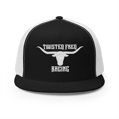 TFR x LONGHORN WHITE snapback hat