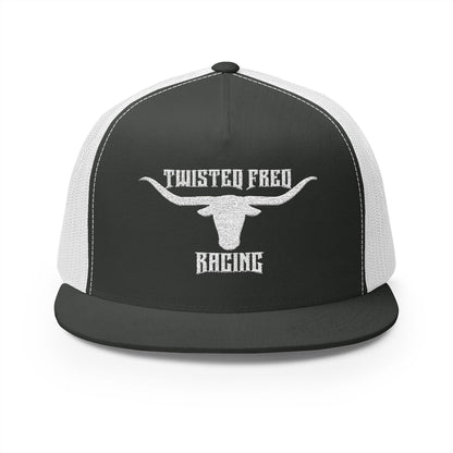 TFR x LONGHORN WHITE snapback hat