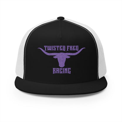 TFR x LONGHORN PURPLE snapback hat