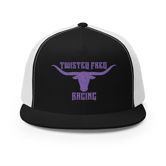 TFR x LONGHORN PURPLE snapback hat