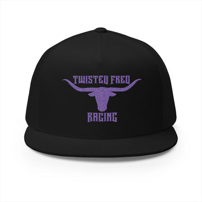 TFR x LONGHORN PURPLE snapback hat