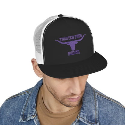 TFR x LONGHORN PURPLE snapback hat
