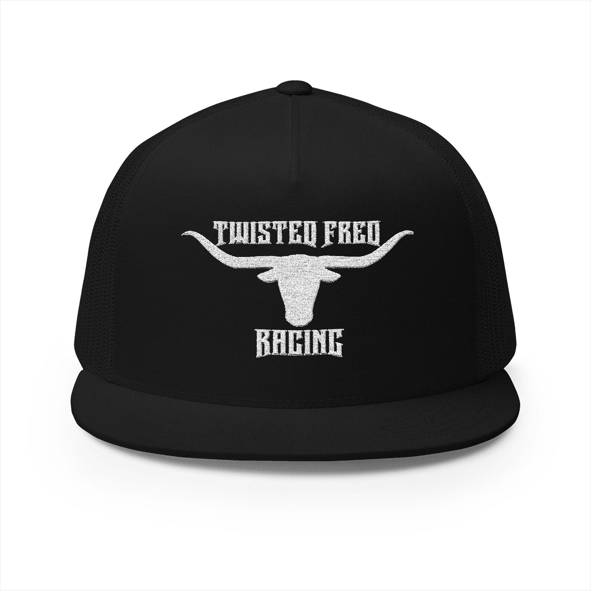 TFR x LONGHORN WHITE snapback hat