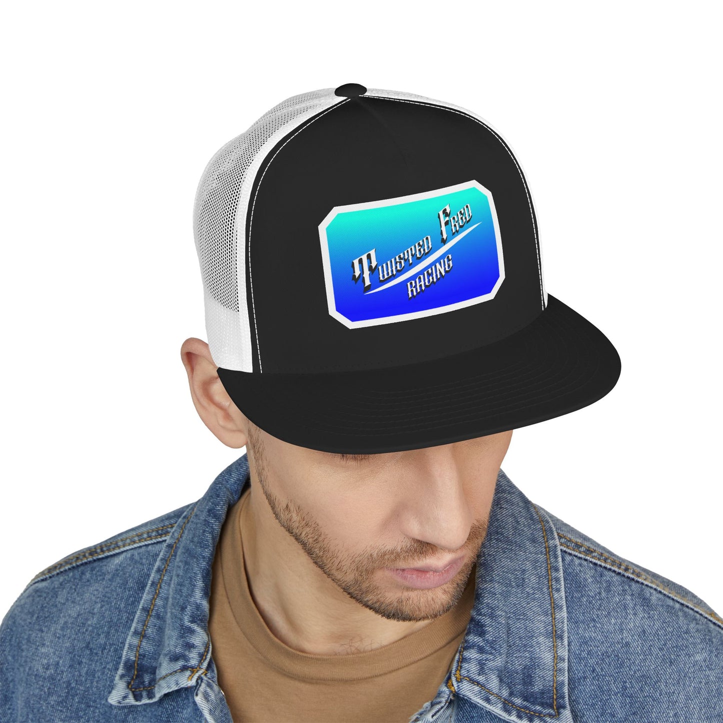 TFR swoosh SnapBack blue