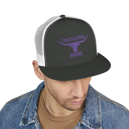 TFR x LONGHORN PURPLE snapback hat