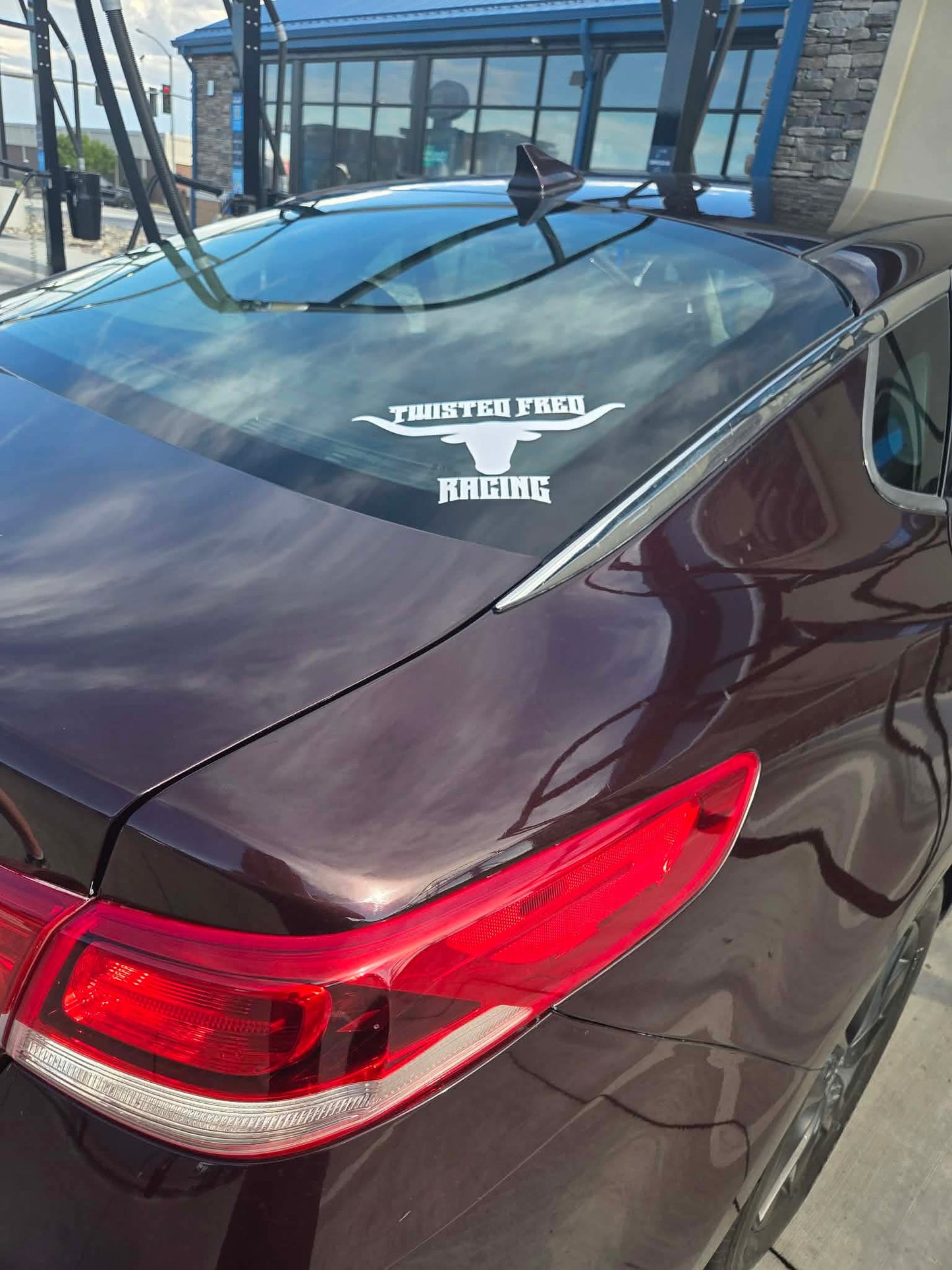 TFR X LONGHORN STICKER