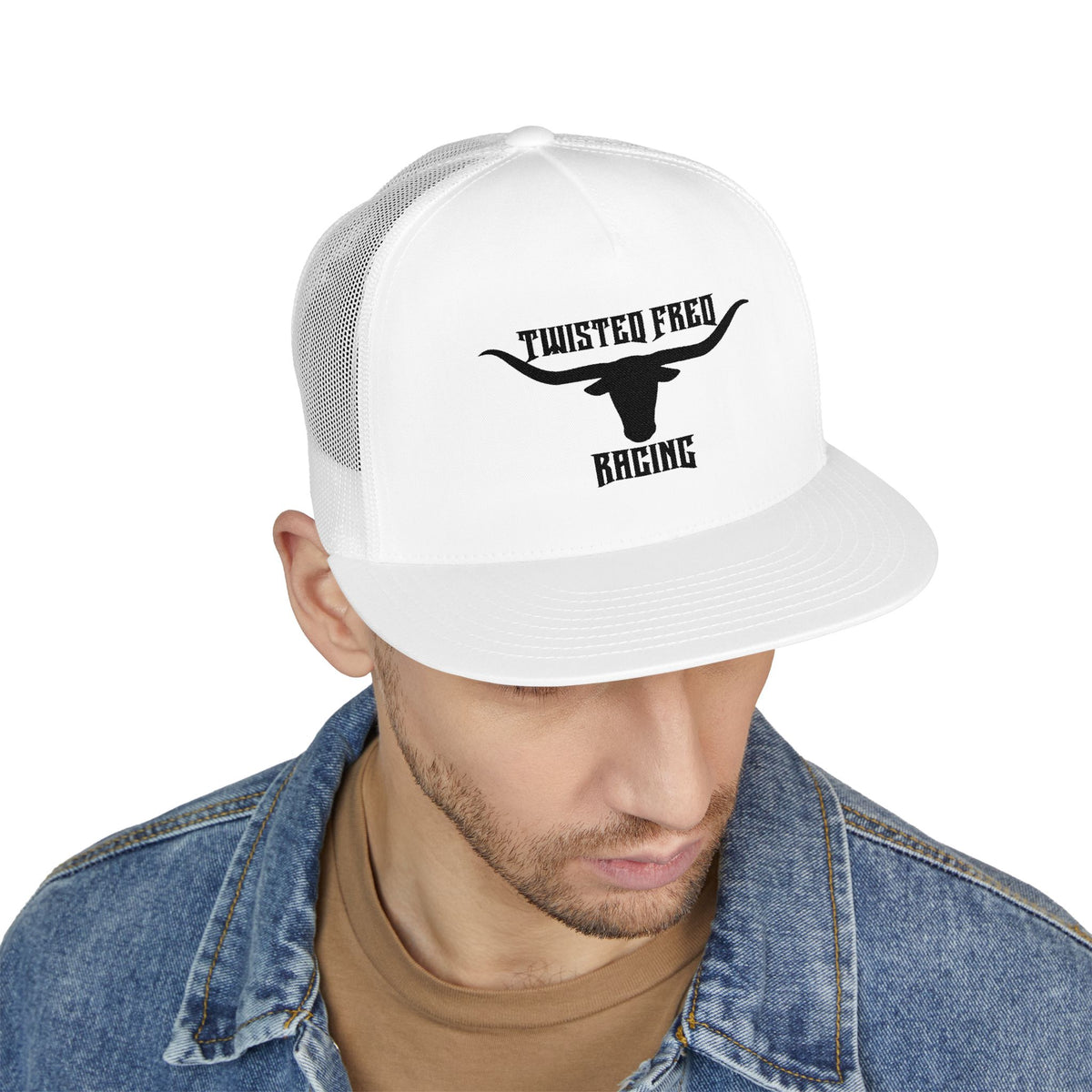TFR x LONGHORN BLACK snapback hat