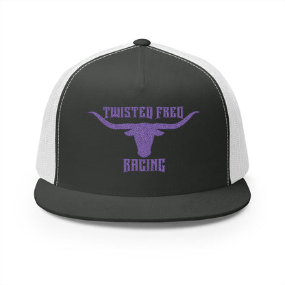 TFR x LONGHORN PURPLE snapback hat