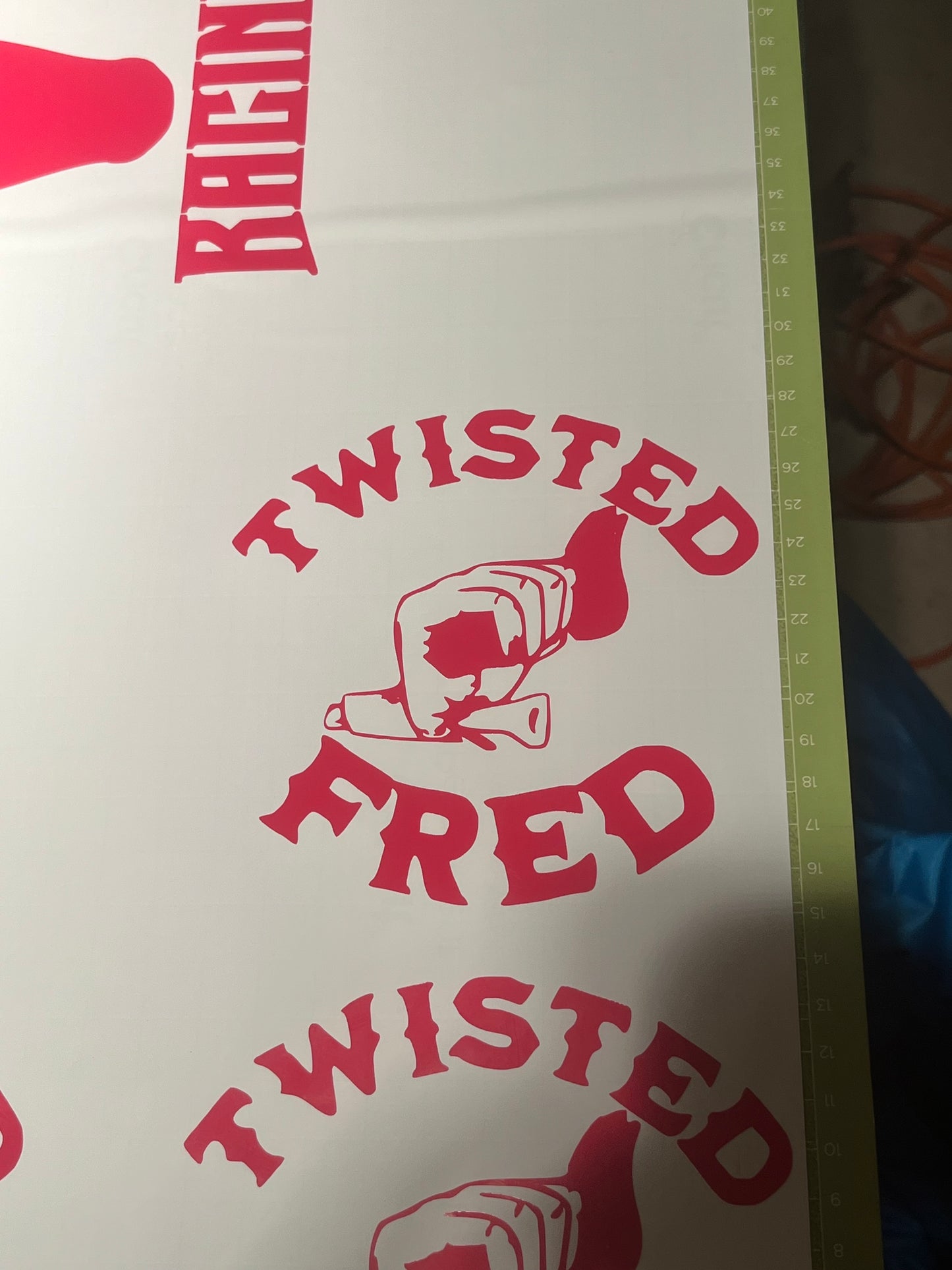 CLASSIC TFR STICKER