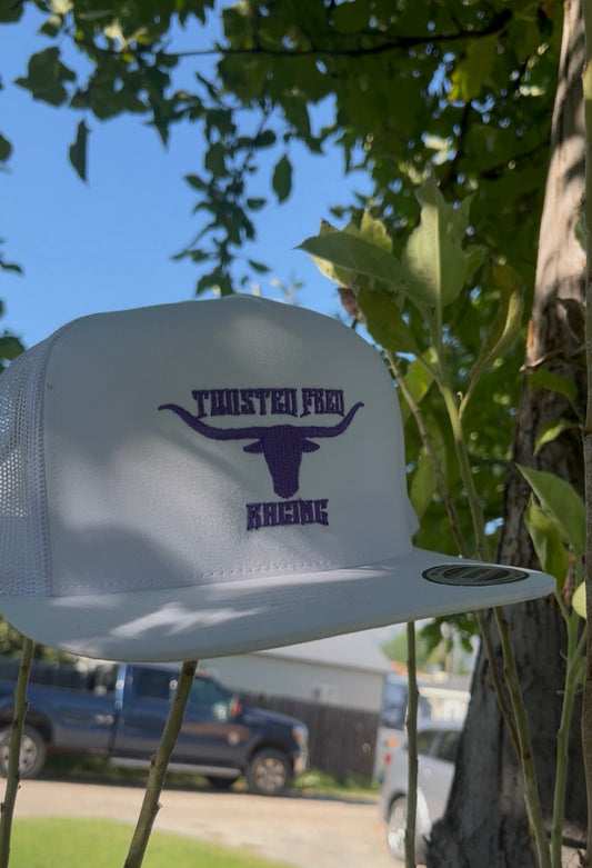 TFR x LONGHORN PURPLE snapback hat