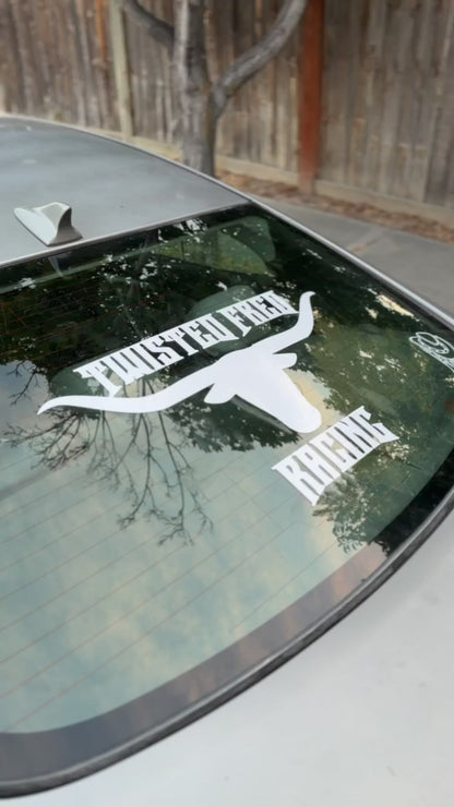 TFR X LONGHORN STICKER